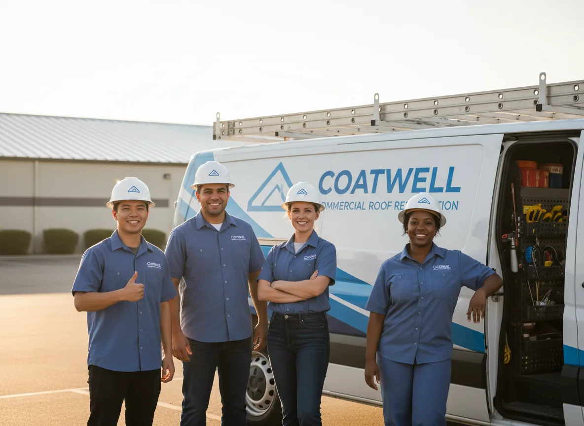 Commercial roof coating company in Redwood, MS